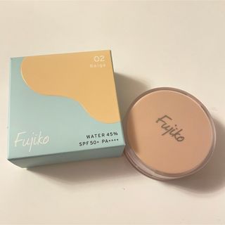 フジコ(Fujiko)のフジコ お直しパクト 02ベージュ(4.5ｇ)(ファンデーション)