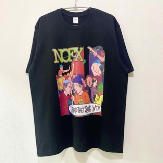 NOFX Tシャツ Lサイズ ノーエフエックス Tee メロコア(Tシャツ/カットソー(半袖/袖なし))