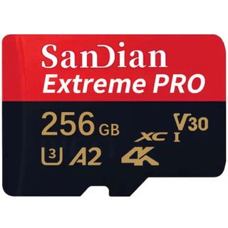 マイクロSDカードSanDian Extreme Pro256GB XCI A2(PC周辺機器)