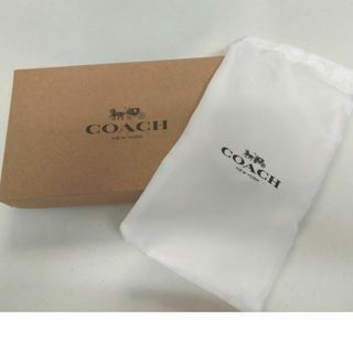 コーチ(COACH)の【COACH】長財布用ポーチ&ギフトBOX(ショップ袋)