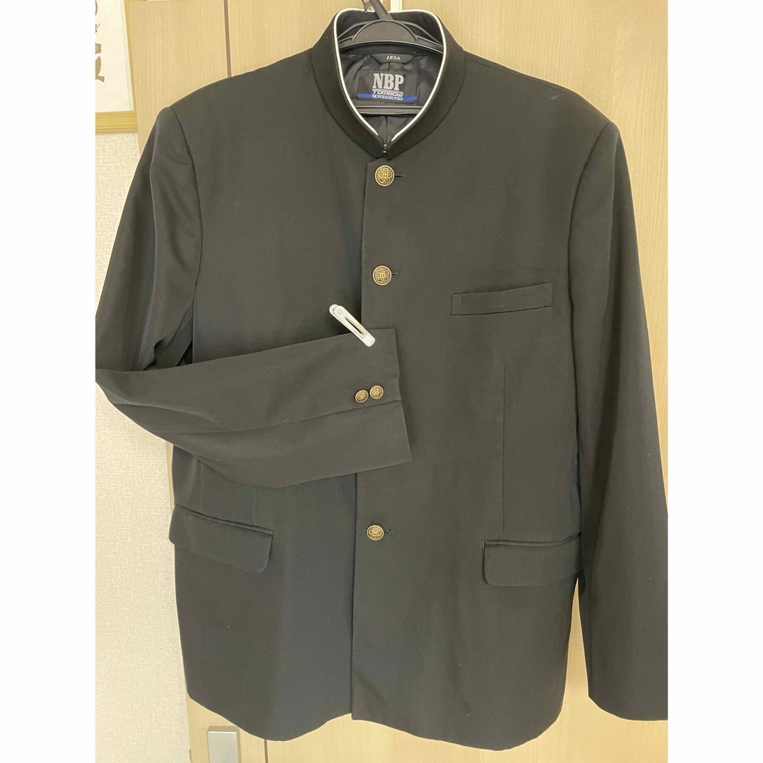 中古　トンボ学生服　黒　185 メンズのスーツ(セットアップ)の商品写真