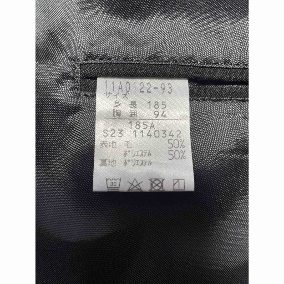 中古　トンボ学生服　黒　185 メンズのスーツ(セットアップ)の商品写真
