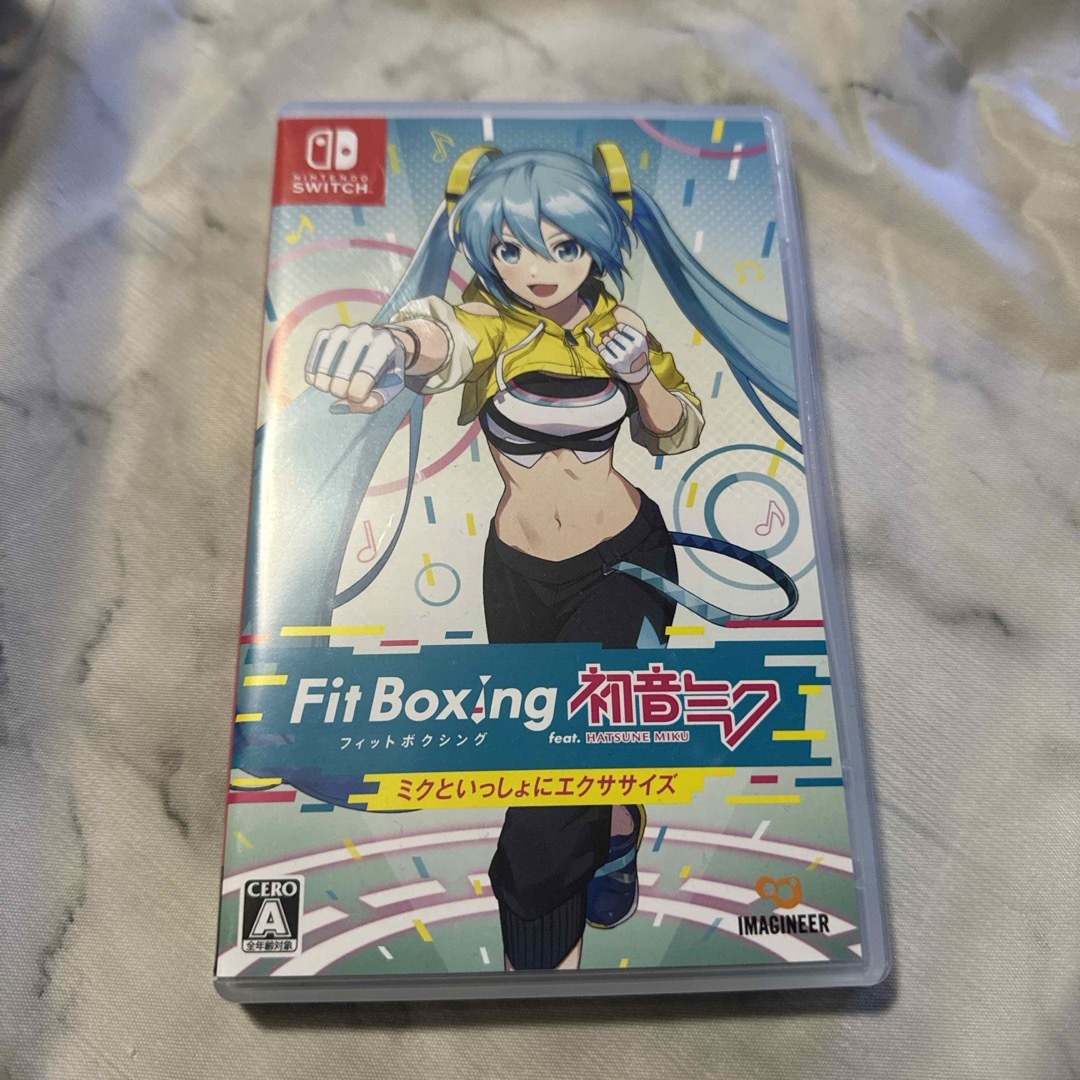 Fit Boxing feat. 初音ミク -ミクといっしょにエクササイズ- エンタメ/ホビーのゲームソフト/ゲーム機本体(家庭用ゲームソフト)の商品写真