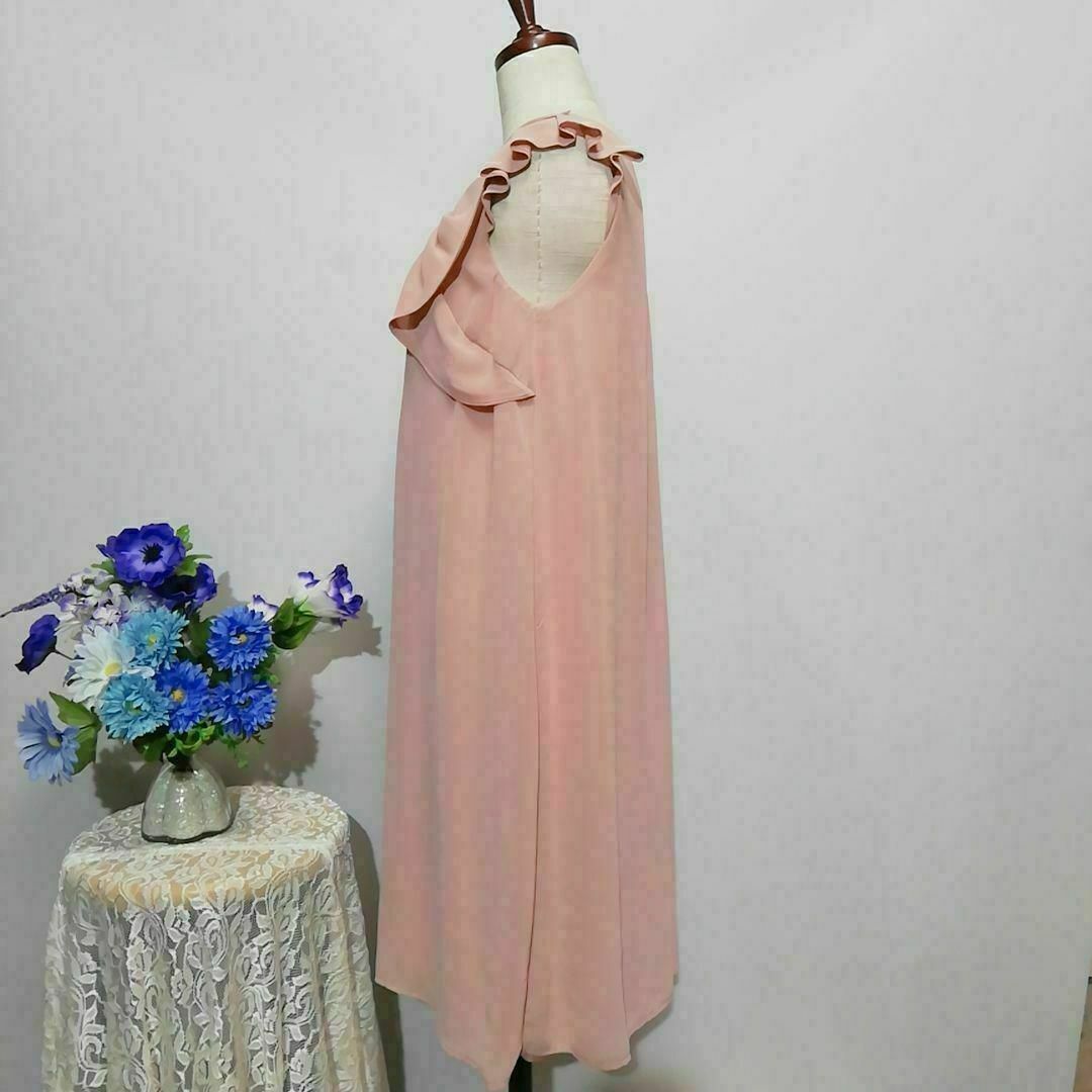 axes femme(アクシーズファム)のアクシーズファム　極上美品　ドレス　ワンピース　パーティー　Мサイズ　ピンク色 レディースのフォーマル/ドレス(ミディアムドレス)の商品写真