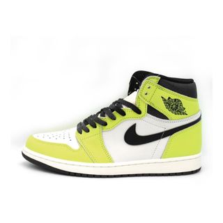 ナイキ(NIKE)のナイキ NIKE ■ 【 AIR JORDAN 1 HIGH OG VOLT 555088 702 】 エア ジョーダン 1 ハイ オージー ヴォルト スニーカー　f21829(スニーカー)