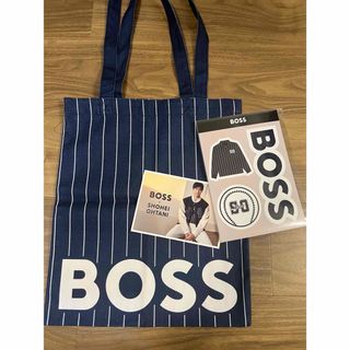 BOSS - 非売品3点セット　BOSS×大谷翔平 トートバッグ&ステッカー