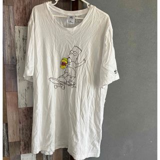 アディダス(adidas)のadidas シンプソンズ　コラボ　ビッグTシャツ(Tシャツ/カットソー(半袖/袖なし))