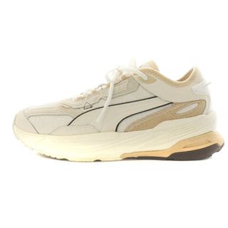 プーマ(PUMA)のプーマ エクステント ニトロ ヘリテージ スニーカー 24.5cm ベージュ 白(スニーカー)