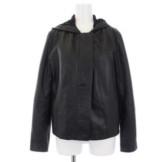 セオリー(theory)のセオリー 21SS Sleek Nappa Zip Up JKT S 黒(ライダースジャケット)