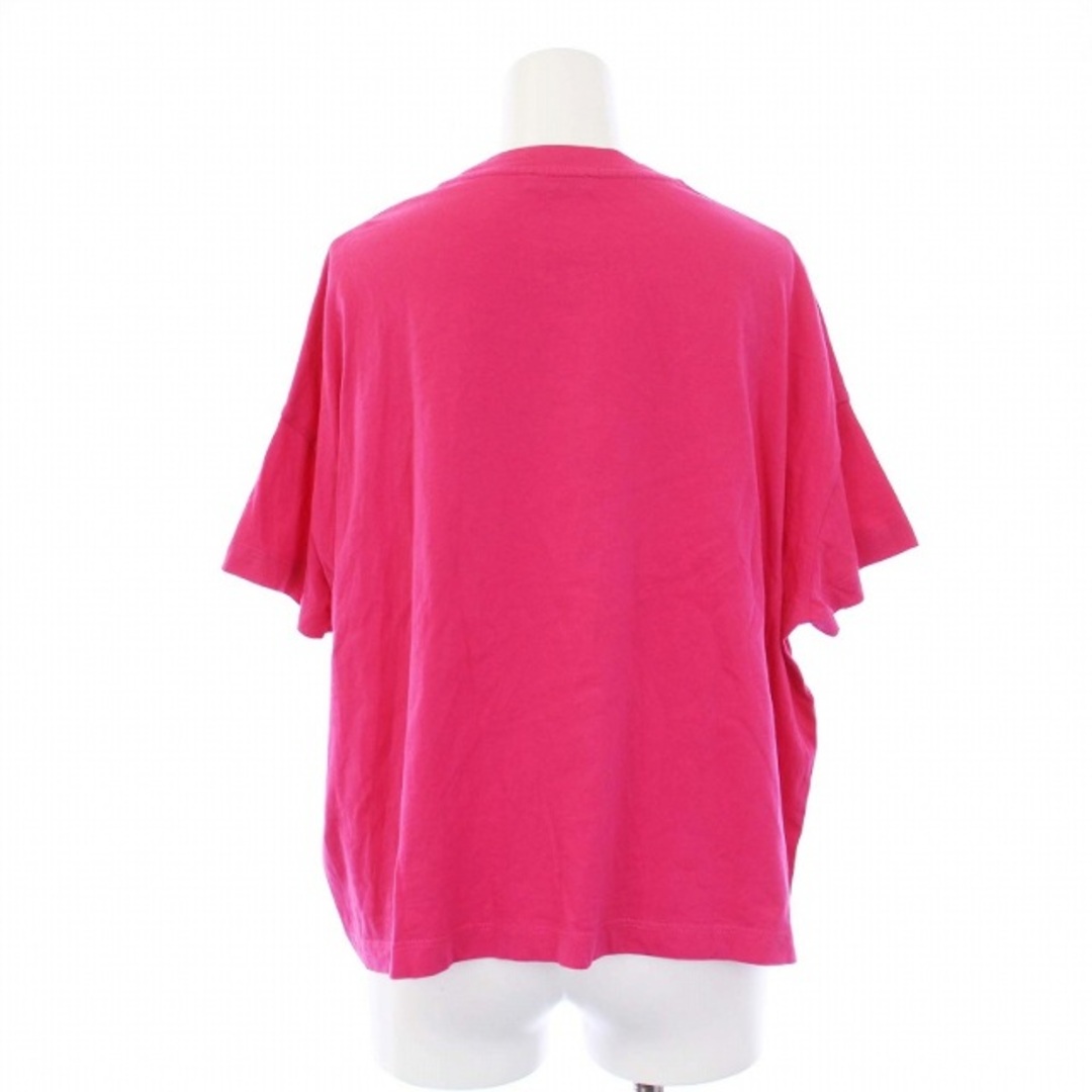MONCLER(モンクレール)のモンクレール 20SS Tシャツ カットソー 半袖 ロゴ XS ピンク レディースのトップス(Tシャツ(半袖/袖なし))の商品写真
