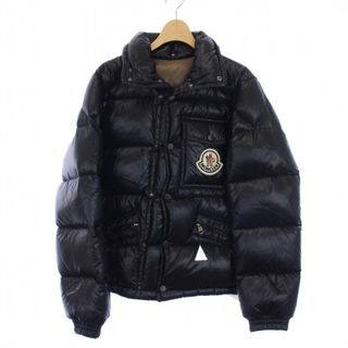 モンクレール(MONCLER)のMONCLER K2 ダウンジャケット ワッペン 0 XS 黒 41303(ダウンジャケット)