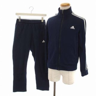 アディダス(adidas)のアディダス ウォームアップ トラック 上下セット ジャージ スウェット S 紺(スラックス)