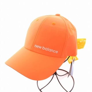 ニューバランス(New Balance)のニューバランス ゴルフ りぼん 6パネルキャップ 帽子 FR オレンジ(その他)