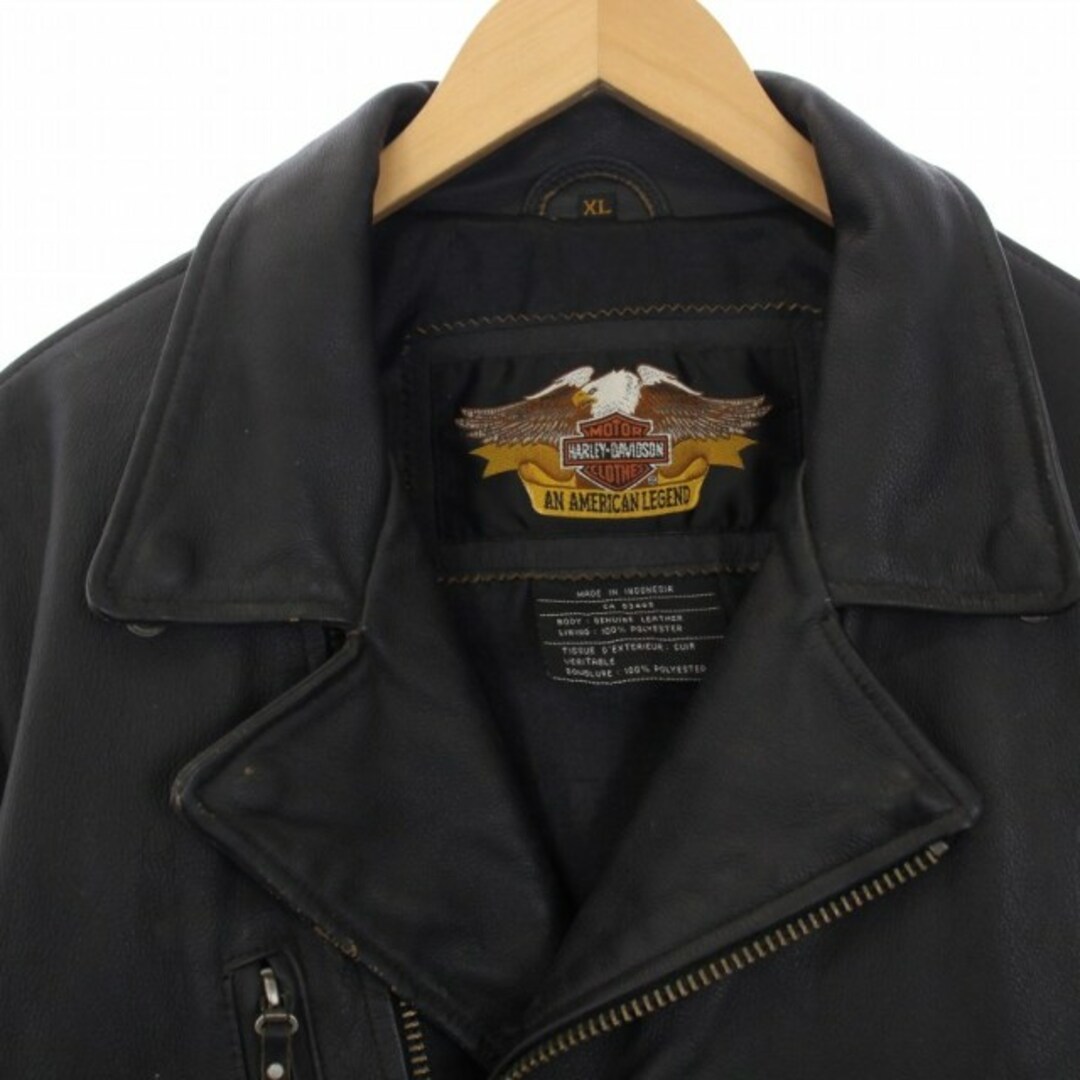 HARLEY DAVIDSON レザージャケット レザー XL 黒 ジャケット HARLEY DAVIDSON レザージャケット レザー XL 黒 ジャケット