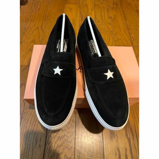 29.0cm CONVERSE Addict ONE STAR LOAFER 黒(スニーカー)