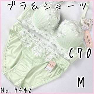 ブラジャーショーツセットC70   No.7442(ブラ&ショーツセット)