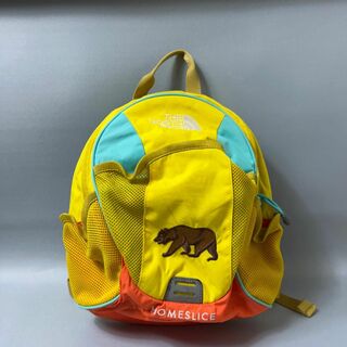 THE NORTH FACE - THE NORTH FACE ホームスライス リュック キッズ 8L 黄色