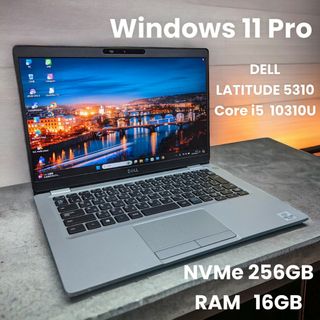 デル(DELL)のDELL  LATITUDE 5310   Core i5  10310U(ノートPC)