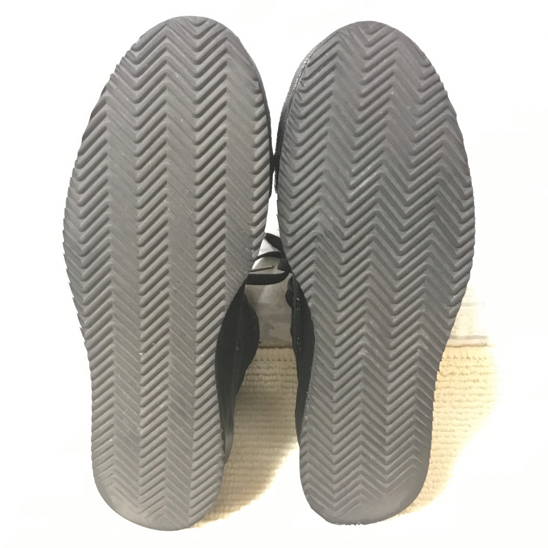 CONVERSE(コンバース)の【厚底】コンバース　オールスター　24cm　ブラックキャンバス　ハートヒョウ柄 レディースの靴/シューズ(スニーカー)の商品写真
