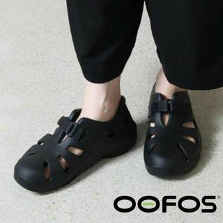 ウーフォス(OOFOS)の美品★OOFOS OOcandOO コンフォートサンダル 423(その他)