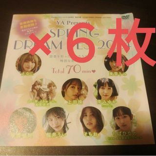 ハクセンシャ(白泉社)のえなこ   付録DVD   ６枚　ヤングアニマル(アイドル)