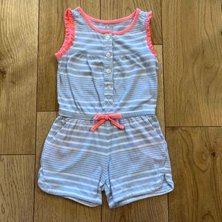 ベビーギャップ(babyGAP)の80cm baby GAP ベビーギャップ　ノースリーブ　ショートオール(カバーオール)