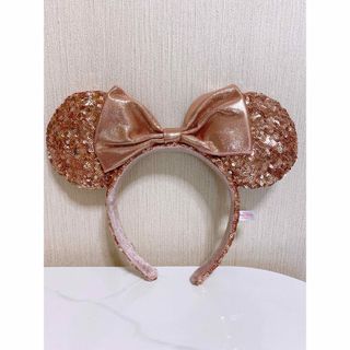 ディズニー(Disney)のディズニー ミニーマウス カチューシャ ピンクスパンコール(カチューシャ)