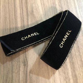 CHANEL - CHANEL スエード生地　リボン