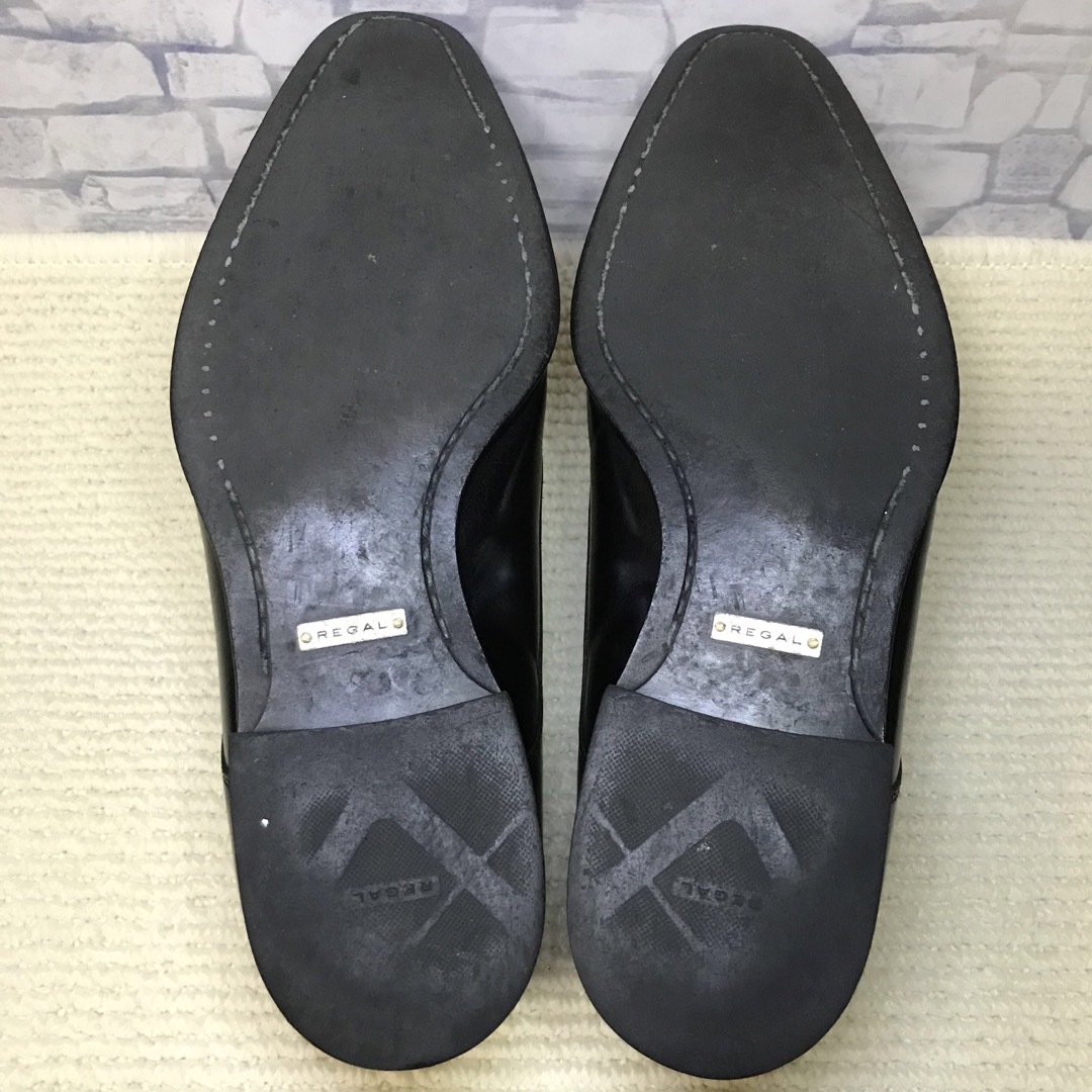 REGAL(リーガル)のREGAL Ｙ916 リーガル25cm 黒　ビジネス　Uチップ  日本製 メンズの靴/シューズ(ドレス/ビジネス)の商品写真