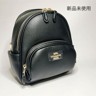 コーチ(COACH)の★新品未使用★ COACH コーチ ミニリュック ブラック(リュック/バックパック)