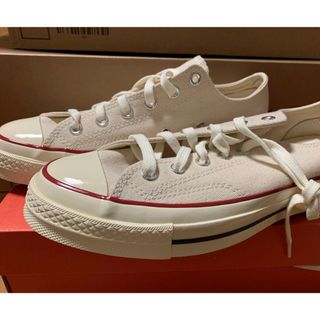 コンバース(CONVERSE)のコンバース　converse 生成り　26.5cm LOW (スニーカー)