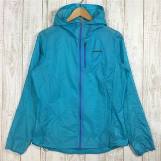 パタゴニア(patagonia)のWOMENs M パタゴニア フーディニ ジャケット Houdini Jacket ウィンドシェル フーディ PATAGONIA 24146 HWLT ブルー系(その他)