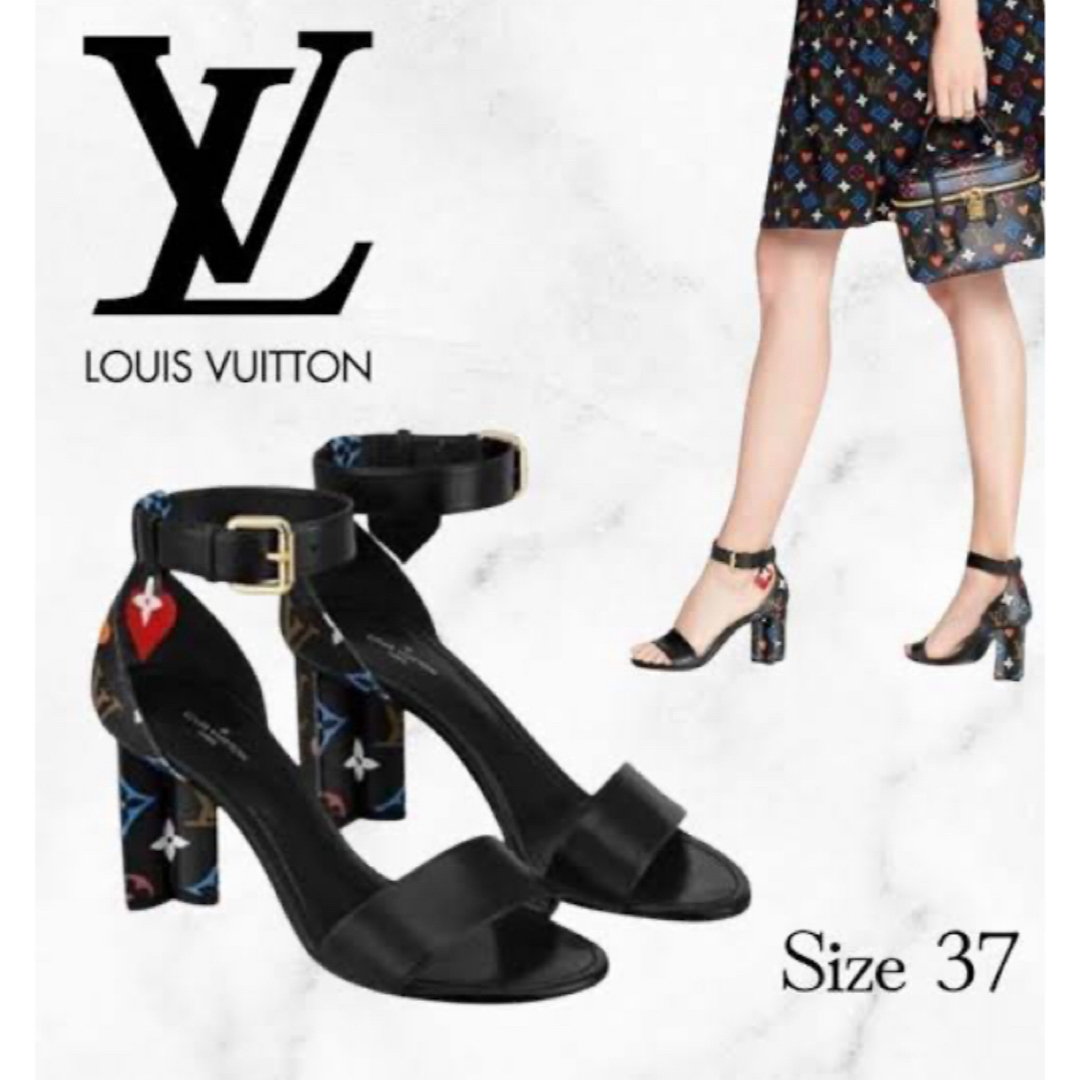 LOUIS VUITTON - ヴィトン ルイヴィトン LV サンダル ミュール LOUIS VUITTON - ヴィトン ルイヴィトン LV サンダル ミュール