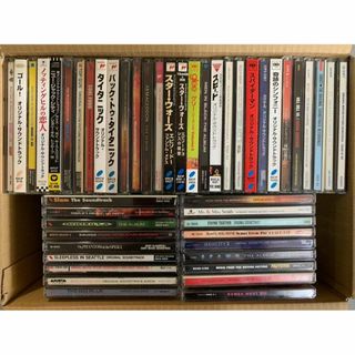 洋画 サウンドトラック CD まとめて48枚セット まとめ売り [PM555](ポップス/ロック(洋楽))