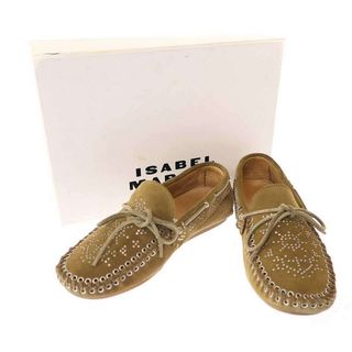 Isabel Marant - ISABEL MARANT イザベルマラン freen suede loafers スタッズスウェードローファー MC0003FA-A1A43S ブラウン系 37