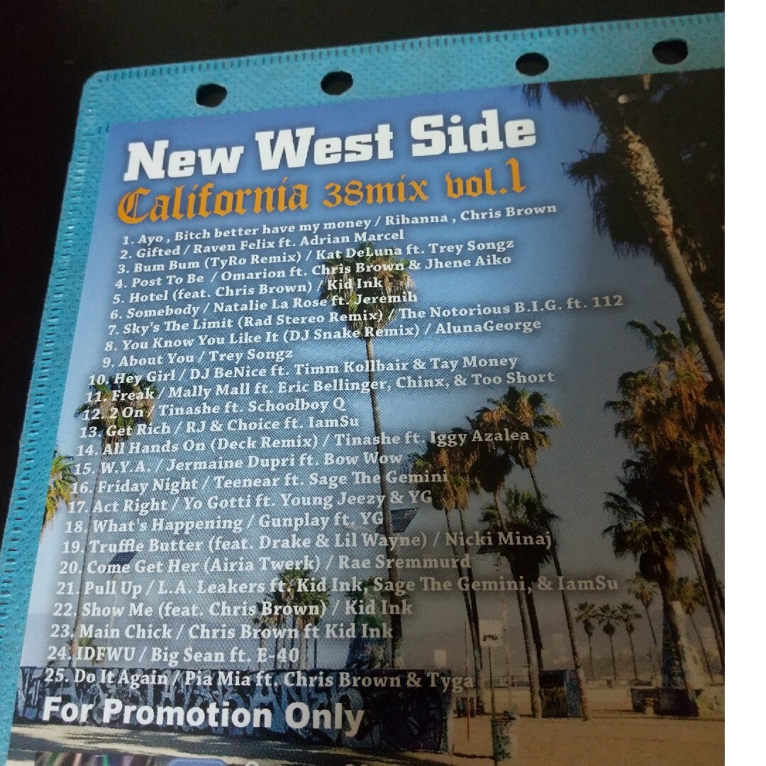 New West Side『California 38mix vol.1』西海岸 エンタメ/ホビーのCD(ヒップホップ/ラップ)の商品写真