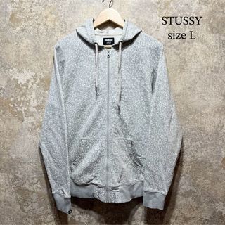 ステューシー(STUSSY)のSTUSSY ステューシー 星柄 ジップアップ パーカー(パーカー)