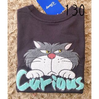 Disney - ディズニー　シンデレラ　ルシファー　ねこ　ネコ　猫　長袖　tシャツ 