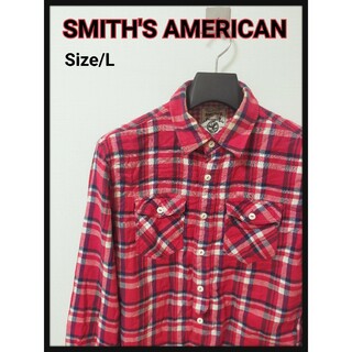 SMITH'S AMERICAN スミスアメリカン ネル チェック シャツ(シャツ)