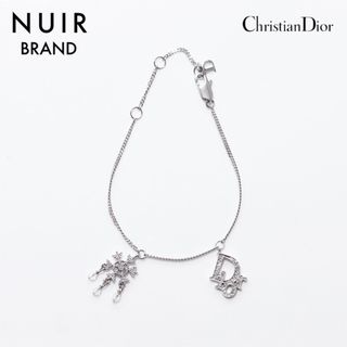 Christian Dior - ディオール Dior ロゴ ラインストーン ブレスレット