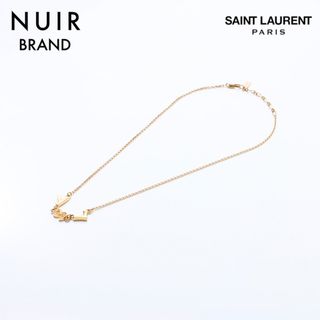 サンローラン(Saint Laurent)のサンローランパリ SAINT LAURENT PARIS YSL ラインストーン ネックレス(ネックレス)