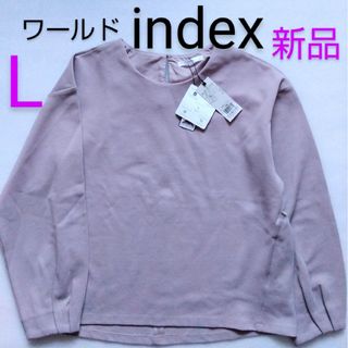 インデックス(INDEX)のプルオーバーL(カットソー(長袖/七分))