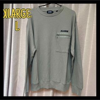 XLARGE - XLARGE エクストララージ 長袖 ロンT長T カットソー L