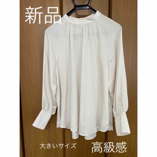 新品タグ付き インポートブラウス L(シャツ/ブラウス(長袖/七分))