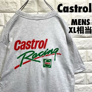 Castrol カストロール　オイルブランド　半袖Tシャツ　メンズXLサイズ相当(Tシャツ/カットソー(半袖/袖なし))