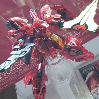 BANDAI - BANDAI バンダイ完成品 RG サザビー SAZABI クリアカラー 模型