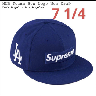シュプリーム(Supreme)のSupreme MLB Teams Box Logo New Era 1/4(キャップ)