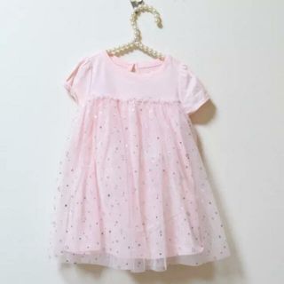 ベビーギャップ(babyGAP)のbabyGAP♡新品♡９０♡チュールスカートワンピース＋インナーパンツ(ワンピース)