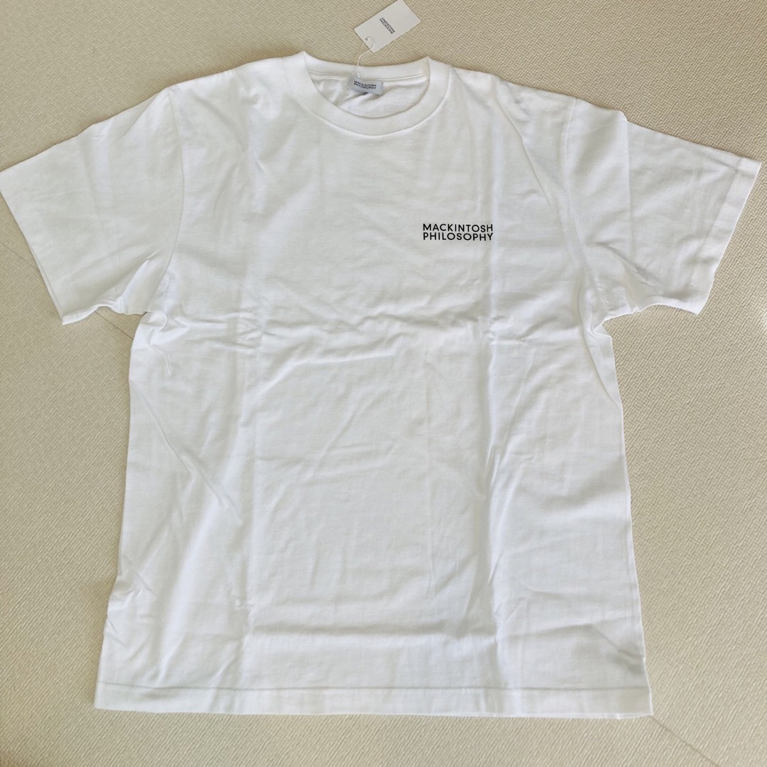 MACKINTOSH PHILOSOPHY(マッキントッシュフィロソフィー)の● MACKINTOSH PHILOSOPHY 白　Tシャツ　半袖 メンズのトップス(Tシャツ/カットソー(半袖/袖なし))の商品写真