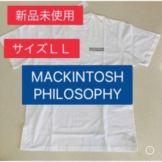 MACKINTOSH PHILOSOPHY - ● MACKINTOSH PHILOSOPHY 白　Tシャツ　半袖